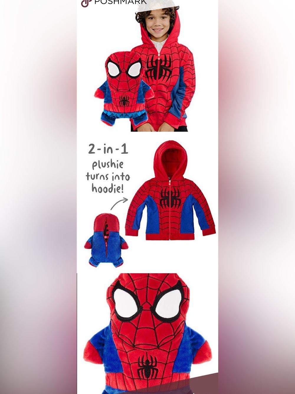 Cubcoat Spider Man Hoodie Jacket Cub Coat size 4 excellent